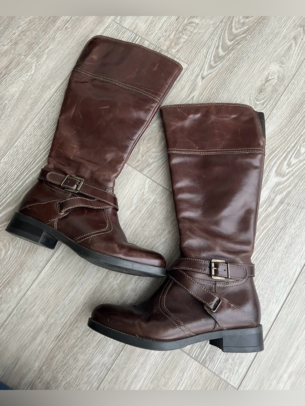Lavorazione Artigiana Leather Calf Boots size 38